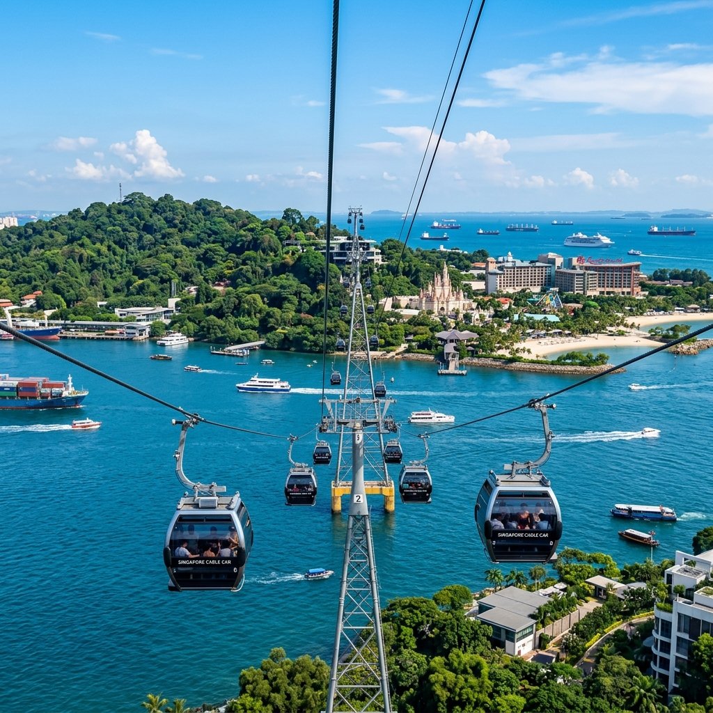 Sentosa Island Cable Car